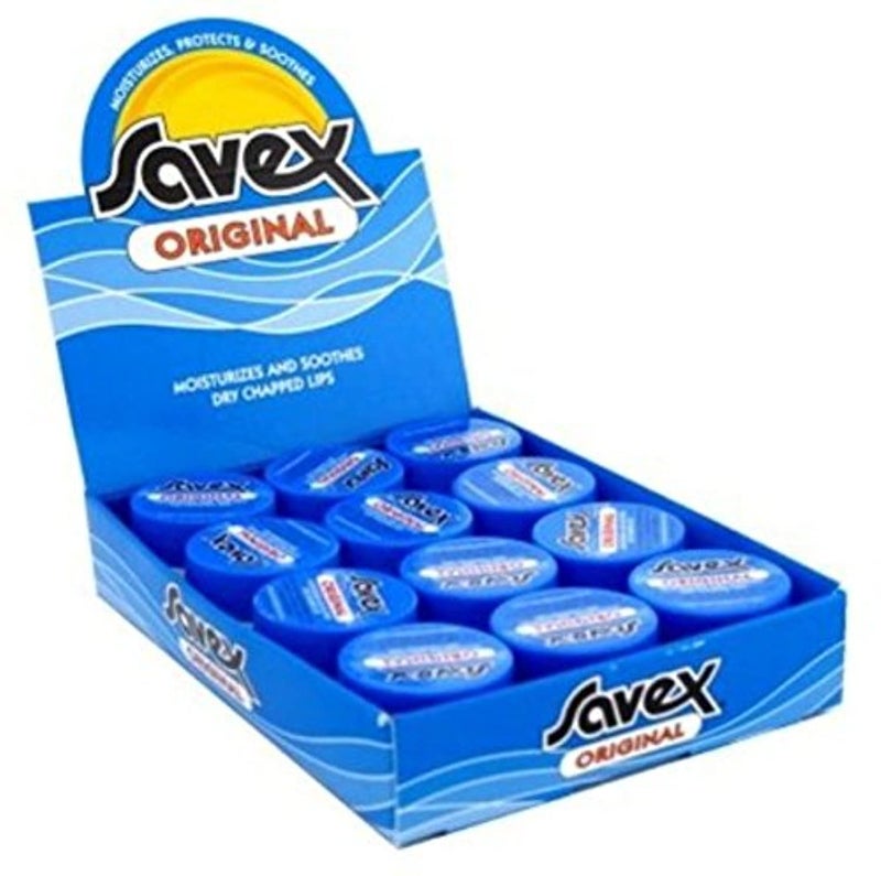 Savex Lip Balm, Original 0.25 oz 12 count (Pack of 1) - Image 1